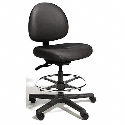 Intensive 24/7 Chair Black 24-34 Seat Ht