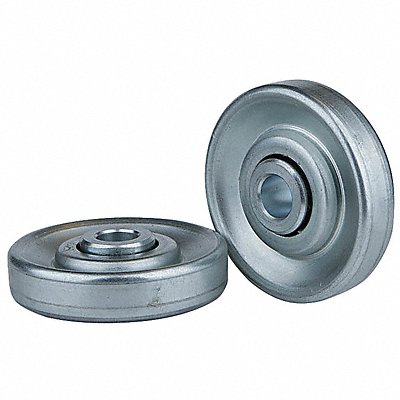 Skate Wheel Steel 4 Dia 300 lb.