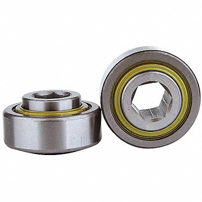Conveyor Roller Bearing Hex 3.073 OD
