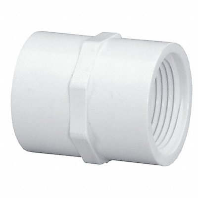 Coupling 1/2 in Schedule 40 FNPT White