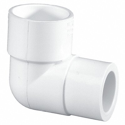 90 Reducing Elbow 3/4 x 1/2 in PVC