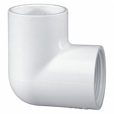 90 Elbow 1/2 in Schedule 40 White