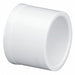 Hex Head Plug 4 in Schedule 40 White