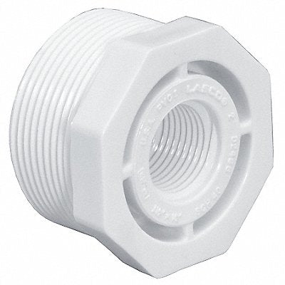 Reducing Bushing 3/8 x 1/4 in NPT PVC