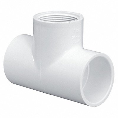 Tee 1/2 in Schedule 40 600 PSI PVC
