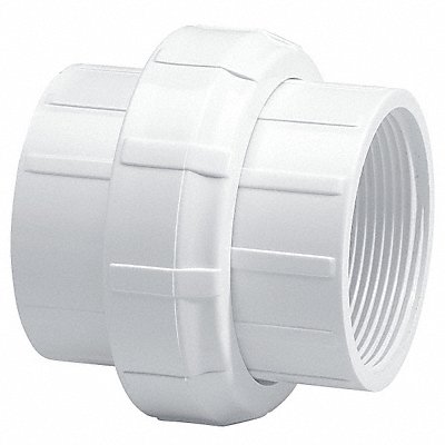 Union 1 1/2 in Schedule 40 FNPT White