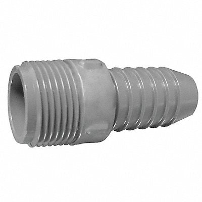 Male Adapter 2 in Insert x MNPT Gray