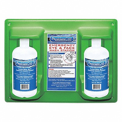 Eye Wash Station 2-32 oz Bottles