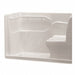 Seated Safety Shower Acrylic Left Drain