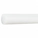 PlasticRod HDPE 1/2 Dia 8ftL Off-White
