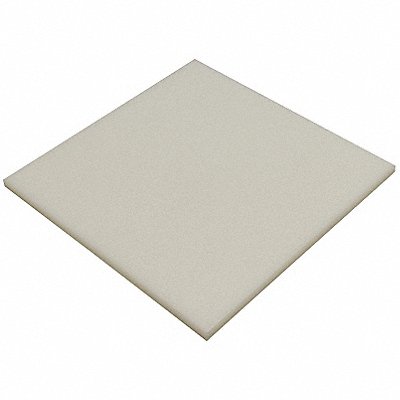 K6061 PlstcSheet HDPE 48 x48 0.5 T Tan Opaque
