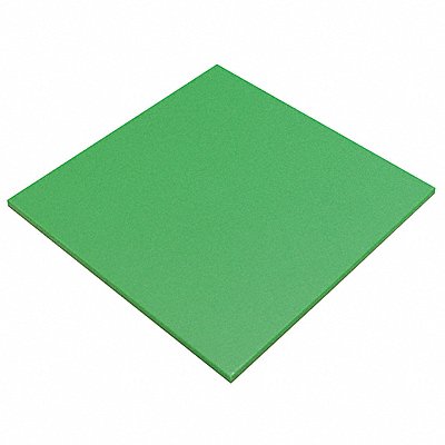 K6040 PlstcSheet HDPE 12 x24 0.5 T Green Opaq