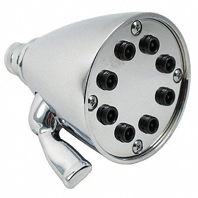 Shower Head Polished Chrome 3-1/2 In Dia