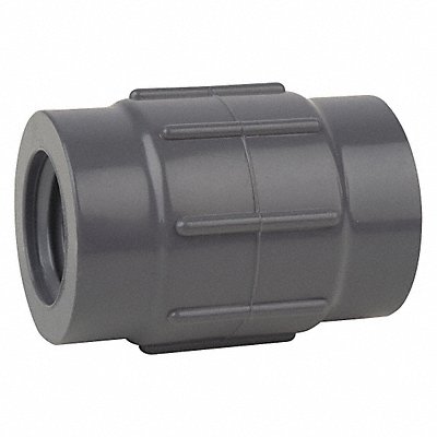Reducing Coupling 3/4 x 1/2 in FNPT PVC
