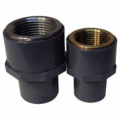 Adapter SS 1 1/2 Metal Side Pipe Size