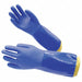 Chem Resist Glove PVC 14 In M Blue PR