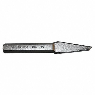 Chisel Half Round Nose 1/2 x 8 