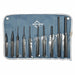 Drive Pin Punch Set 10 Pieces Steel