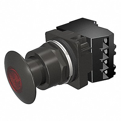 H5373 Illuminated Push Button 30mm 1NO/1NC Red