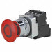 Illuminated Push Button 30mm 1NO/1NC Red