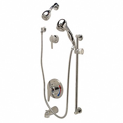 Shower Head Kit Zurn Round Chrome