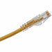 Patch Cord Cat 6A Clear Boot Yellow 3ft.