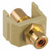 Inline Coupler RCA Duplex Ivory