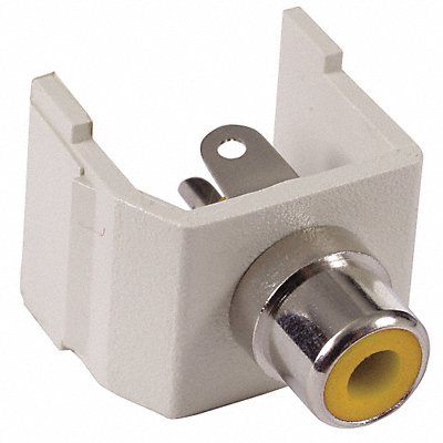 Connector RCA Duplex White