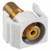Inline Coupler RCA Duplex White