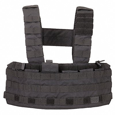 Tactec Chest Rig Black 500D Nylon