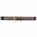 Casual Belt Brown Full Grain Leather S