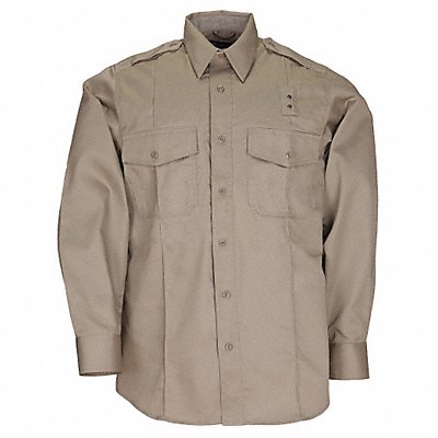 PDU L/S Cls A Shirt Tact 6X Tall Slvr Tn