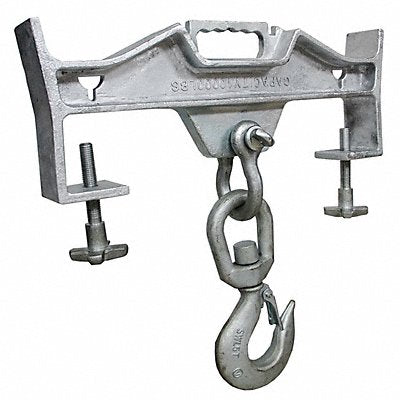 Lifting Hook Dbl Fork Sgl Swivel 10000Lb