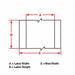 ThermTransLabel MetallizedPoly 300 ftx4