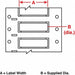 Wire Marking Sleeves 2 in W 0.645 in L
