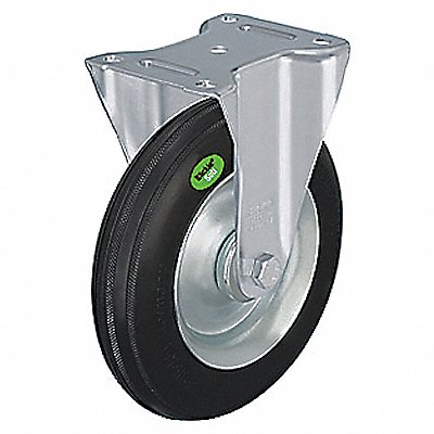 Plate Caster w/ Flat-Free Rigid 440 lb.