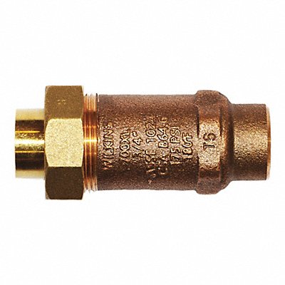 Dual Check Valve Bronze 1 FNPT