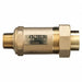 Dual Check Valve Bronze 3/4 MNPTxFNPT