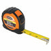 Tape Measure 1 In x 35 ft Orange/Black