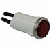 Flush Indicator Light Red 120V