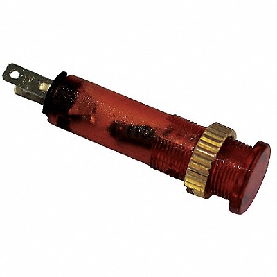 Flush Indicator Light 8mm 240V Amber