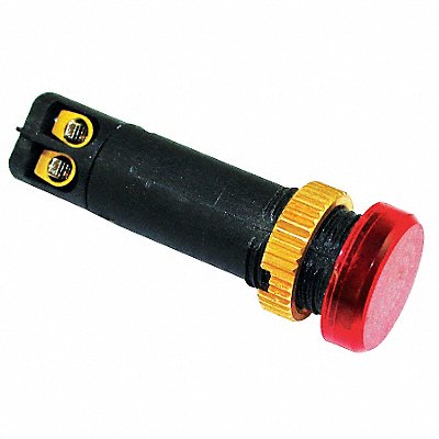 Raised Indicator Light 12mm 6V Red