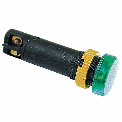 Raised Indicator Light 12mm 12V Green