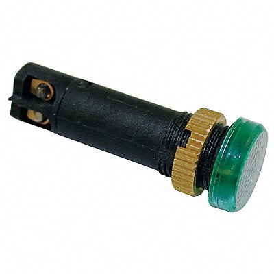 Raised Indicator Light 12mm 240V Green