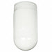 GlassGlobe 3 1/2 L 3 1/2 W 5 1/4 H White