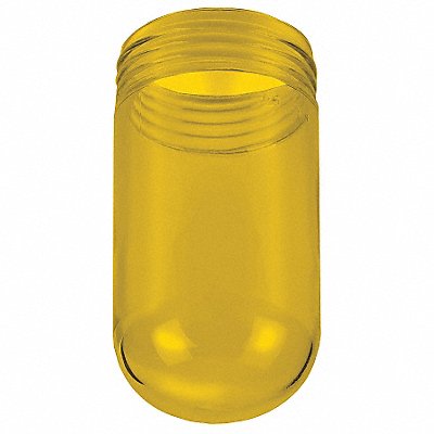 GlassGlobe 3 1/2 L 3 1/2 W 5 1/4 H Amber