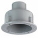 HazPendantMount 5 1/2 L 3 W 5 1/4 H Gray