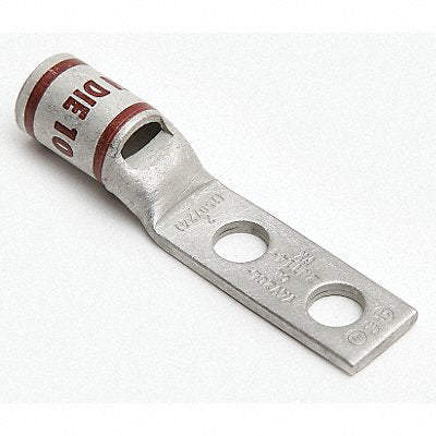 TwoHoleLugCmprsnConn STD Brown 10