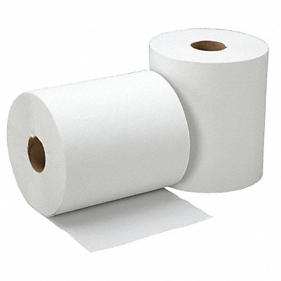 Paper Towel Roll Continuous White PK12