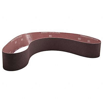 J5537 Sanding Belt 48 in L 2 1/2 in W 80 G